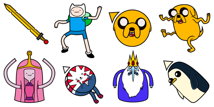 Adventure Time cursor collection