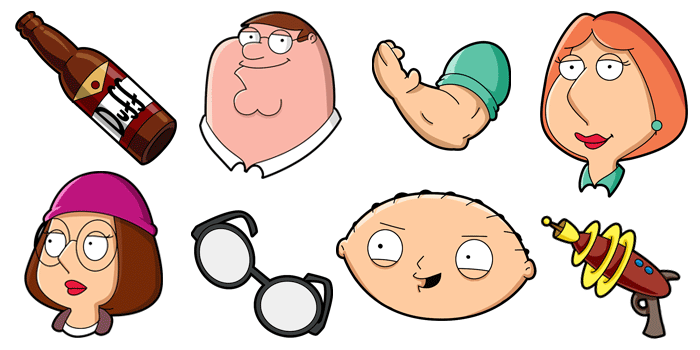 Cursors collection Family Guy