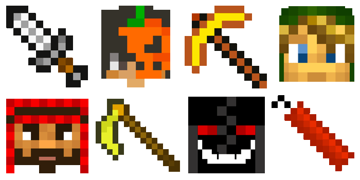 Cursors collection Minecraft