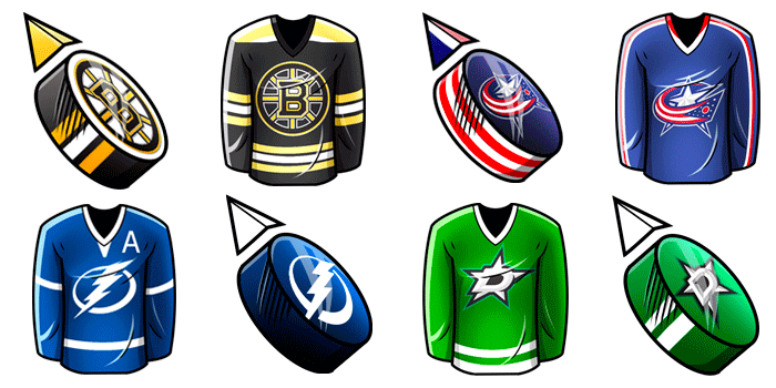 National Hockey League cursor collection
