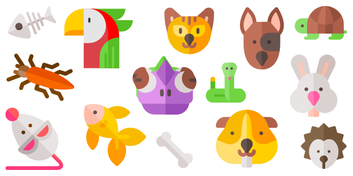 Cursors collection Pets