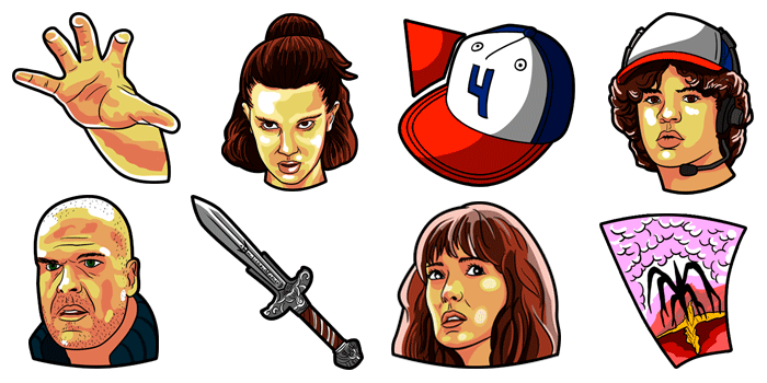 Stranger Things 4 cursor collection