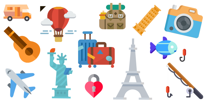 Cursors collection Around the world
